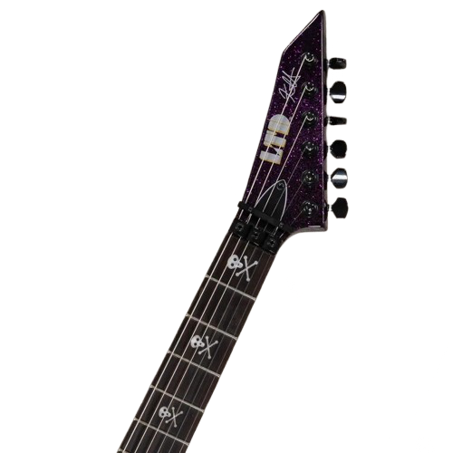 Esp Ltd Kh-602 Kirk Hammett Guitarra Electrica Purple Sparkle
