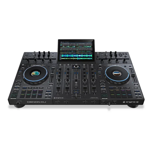 Denon Dj Prime 4 + Controlador Profesional Para Dj 4 Deck Standalone