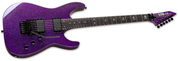 Esp Ltd Kh-602 Kirk Hammett Guitarra Electrica Purple Sparkle