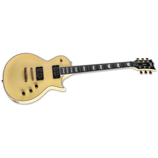 Esp Ltd Eclipse 1000T CTM Guitarra Electrica Vintage Gold Satin