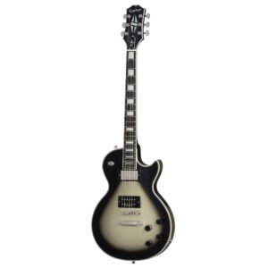 Epiphone Adam Jones Art Collection Guitarra Electrica Les Paul Custom Korin Faughts Sensation Silverburst