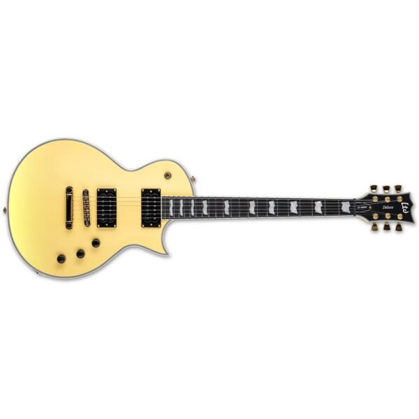 Esp Ltd Eclipse 1000T CTM Guitarra Electrica Vintage Gold Satin