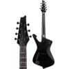 Ibanez Ictb721 Iron Label Guitarra De 7 Cuerdas Black Flat