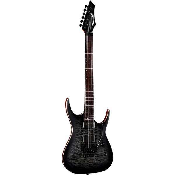 Dean Exile Select Neck Thru Guitarra Electrica Satin Black Burst