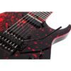 Imagen 122 Schecter Sullivan King Banshee Guitarra Electrica De 7 Cuerdas Floyd Rose Sustainiac Obsidian Blood