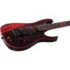 Imagen 123 Schecter Sullivan King Banshee Guitarra Electrica De 7 Cuerdas Floyd Rose Sustainiac Obsidian Blood