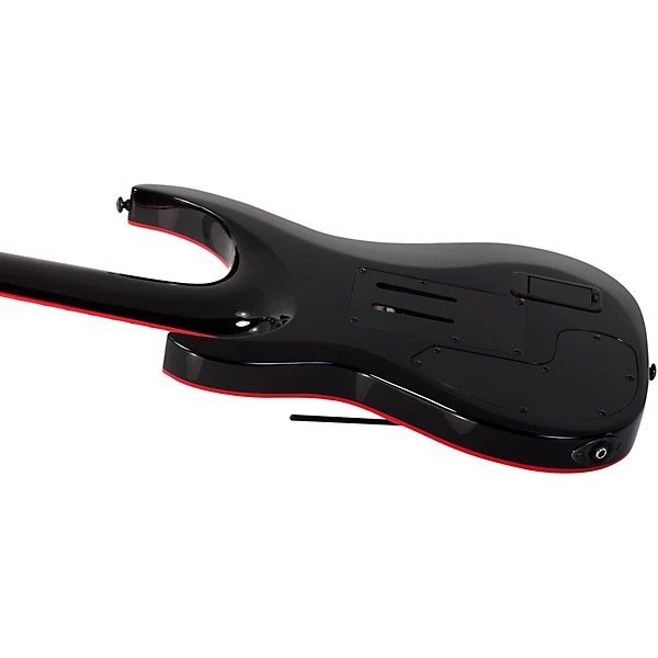 Imagen 124 Schecter Sullivan King Banshee Guitarra Electrica De 7 Cuerdas Floyd Rose Sustainiac Obsidian Blood