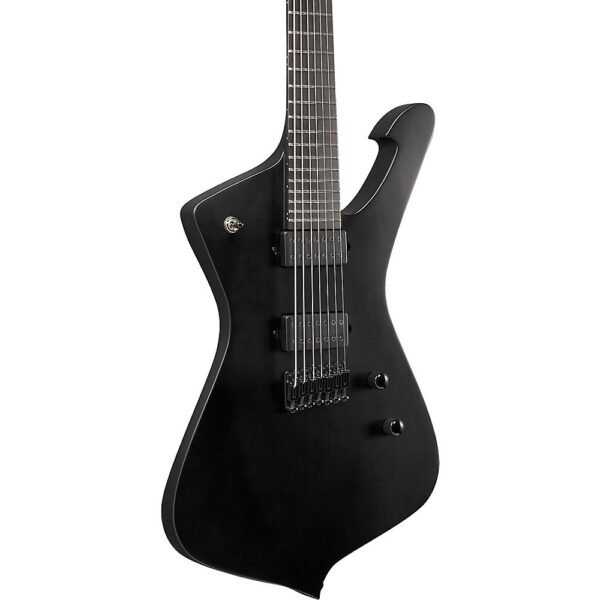 Ibanez Ictb721 Iron Label Guitarra De 7 Cuerdas Black Flat