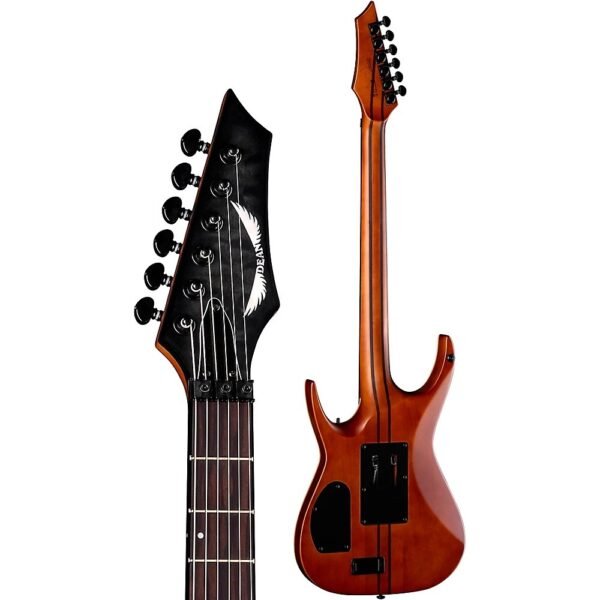 Dean Exile Select Neck Thru Guitarra Electrica Satin Black Burst