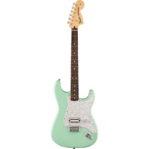 Fender Tom Delonge Stratocaster Guitarra Electrica De Edicion Limitada Surf Green
