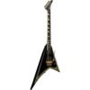 Jackson MJ Series Rhoads RR24MG Guitarra Electrica Black Yellow Pinstripes