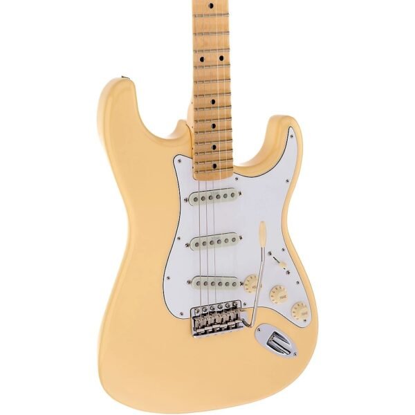 Fender Yngwie Malmsteen Stratocaster Guitarra Electrica Diapason Maple Vintage White