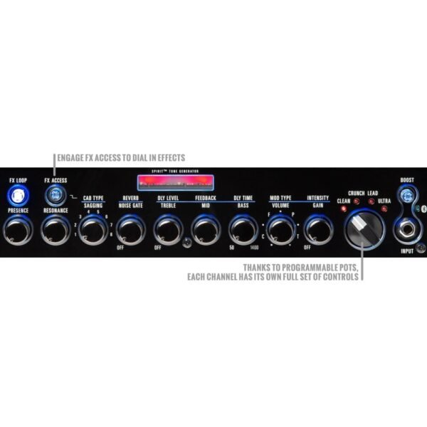 Imagen 3 Hughes & Kettner Black Spirit 200 Amplificador Para Guitarra Compacto 200w