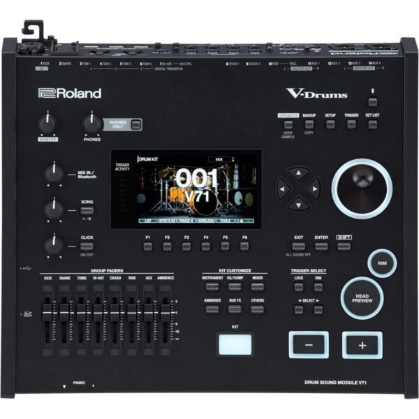 Roland Vad716 V-Drums Bateria Electronica De 6 Piezas Gloss Ebony