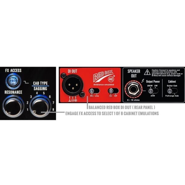 Imagen 4 Hughes & Kettner Black Spirit 200 Amplificador Para Guitarra Compacto 200w