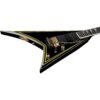 Jackson MJ Series Rhoads RR24MG Guitarra Electrica Black Yellow Pinstripes