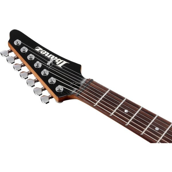 Ibanez AZ427P2QM Guitarra Electrica De 7 Cuerdas Tapa De Quilted Maple Twilight Blue Burst
