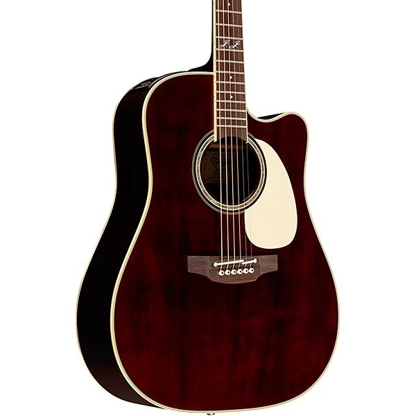 Takamine JJ325SRC Guitarra Electroacustica De 6 Cuerdas John Jorgenson Gloss Red