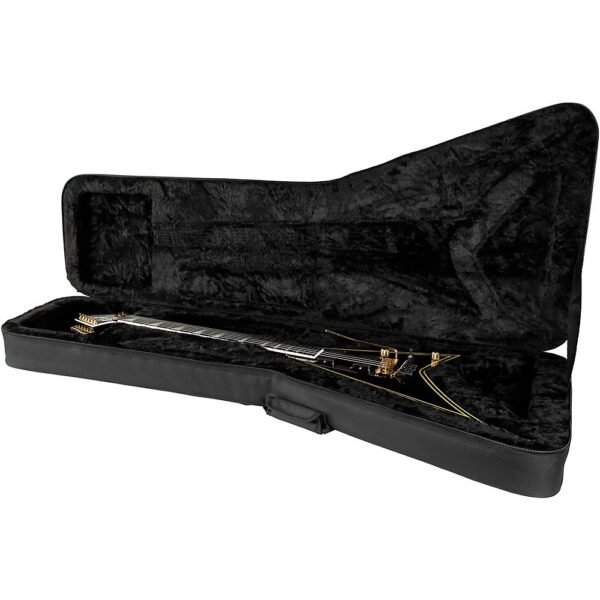 Jackson MJ Series Rhoads RR24MG Guitarra Electrica Black Yellow Pinstripes