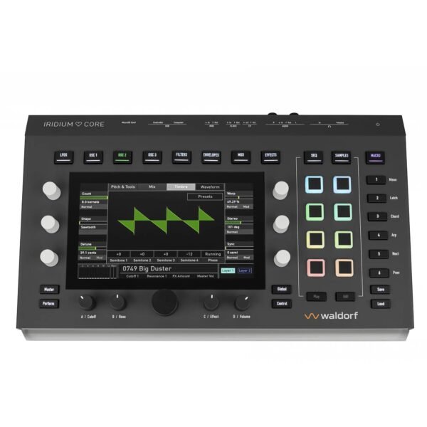 Waldorf Iridium Core Sintetizador Hardware De Escritorio Polifonico