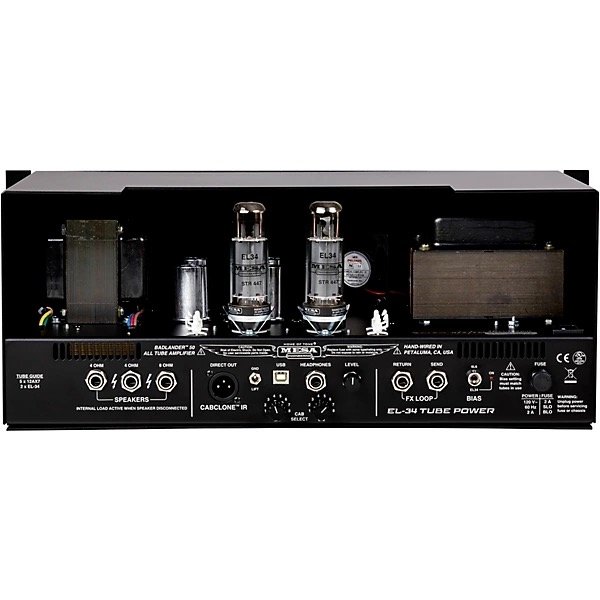 Mesa Boogie Badlander 50 Rackmount Amplificador De Bulbos 50w