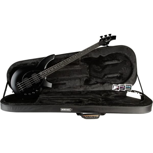 Ernie Ball Music Man Bongo 4 HH Bajo Electrico Stealth Black