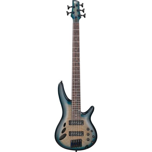 Ibanez SRD905 Bajo Electrico De 5 Cuerdas Cosmic Blue Starburst