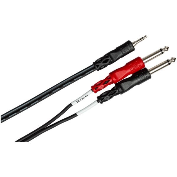 Hosa CMP-159 Cable "Y" 3.5mm TRS a 1/4 TS de 3 Mts
