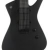 Ibanez Ictb721 Iron Label Guitarra De 7 Cuerdas Black Flat