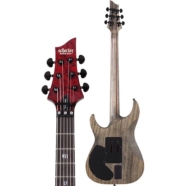 Schecter C-1 Fr S Apocalypse Guitarra Electrica Con Floyd Rose y Sustainiac Red Reign