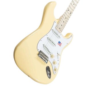 Fender Yngwie Malmsteen Stratocaster Guitarra Electrica Diapason Maple Vintage White