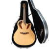 Ovation USA Pro 1768-4S-G Series Elite Guitarra Electroacustica, Natural Satin