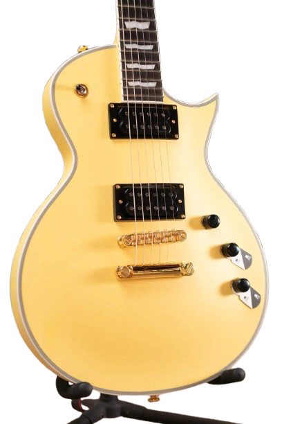 Esp Ltd Eclipse 1000T CTM Guitarra Electrica Vintage Gold Satin