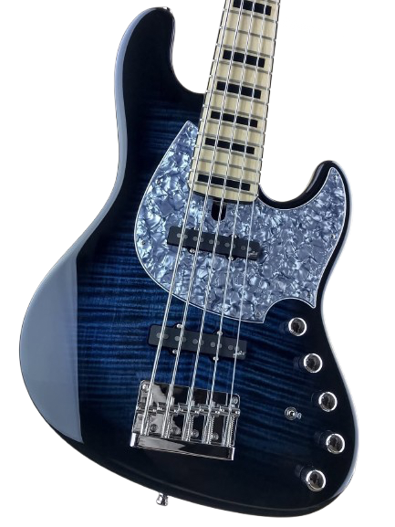 Mayones Jabba Classic 4 Bajo Electrico Trans Dirty Blue Gloss