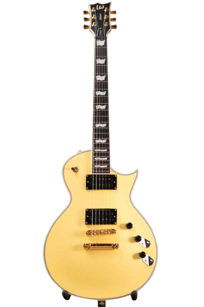 Esp Ltd Eclipse 1000T CTM Guitarra Electrica Vintage Gold Satin