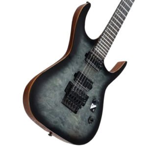 Dean Exile Select Neck Thru Guitarra Electrica Satin Black Burst