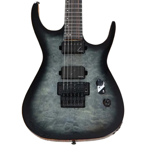 Dean Exile Select Neck Thru Guitarra Electrica Satin Black Burst
