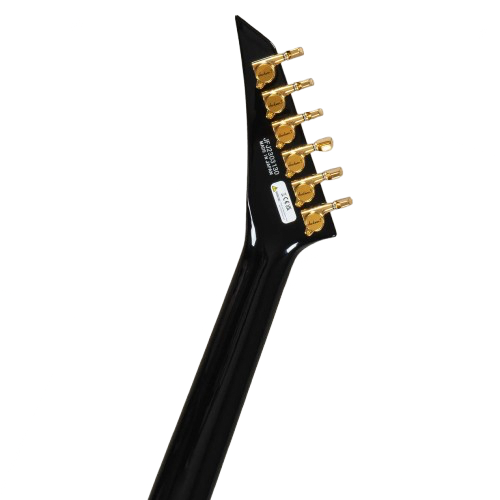 Jackson MJ Series Rhoads RR24MG Guitarra Electrica Black Yellow Pinstripes