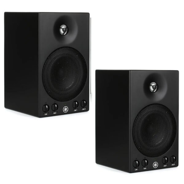 Yamaha MSP3A Par De Monitores De Estudio De 4 Pulgadas Activos