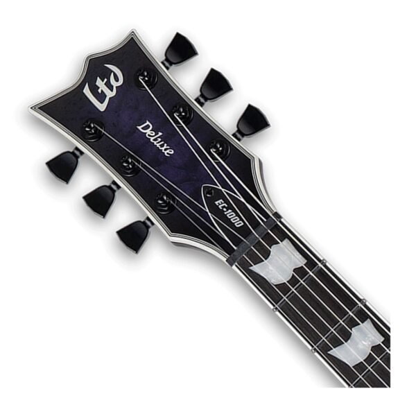 Imagen 2 Esp Ltd Ec-1000 Guitarra Electrica Zurda See Thru Purple Sunburst