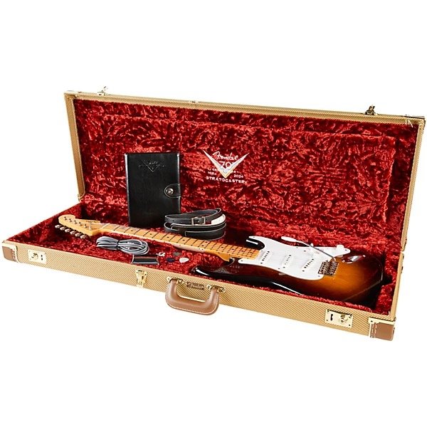 Imagen 5 Fender Custom Shop 70th Aniversario Stratocaster Journayman Relic Ed. Limitada 2 Color Sunburst