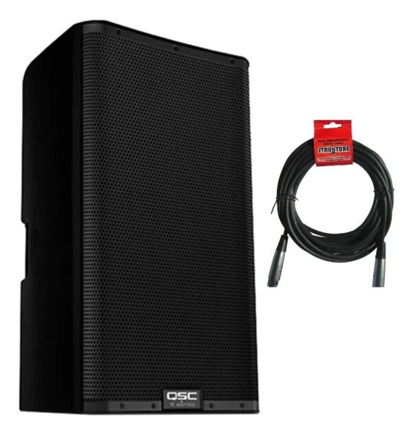 QSC K12.2 K2 Series Bocina Activa De 12 Pulgadas 2000w + CABLE XLR STRUKTURE PRO20M7