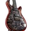 Paul Reed Smith Wood Library Custom 24-08 10-Top Quilt Maple Charcoal Cherry Burst