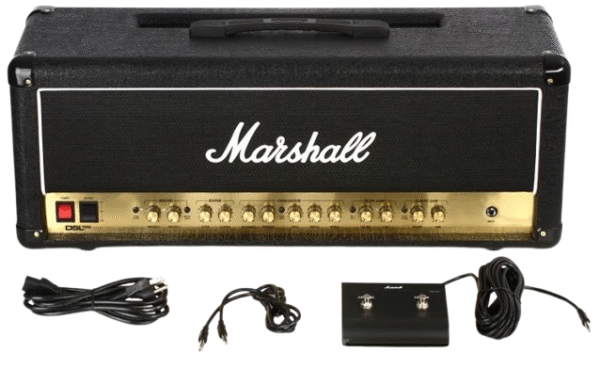 Marshall DSL100HR Amplificador Cabezal De Bulbos 100w y 2 Canales
