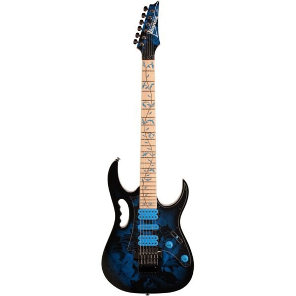 Ibanez Jem77p Guitarra Electrica Steve Vai Signature Color Blue Foral