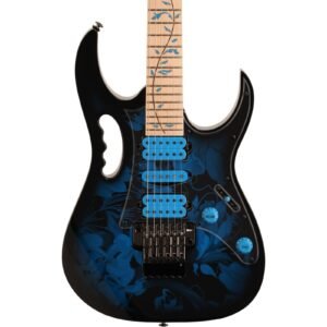 Ibanez Jem77p Guitarra Electrica Steve Vai Signature Color Blue Foral