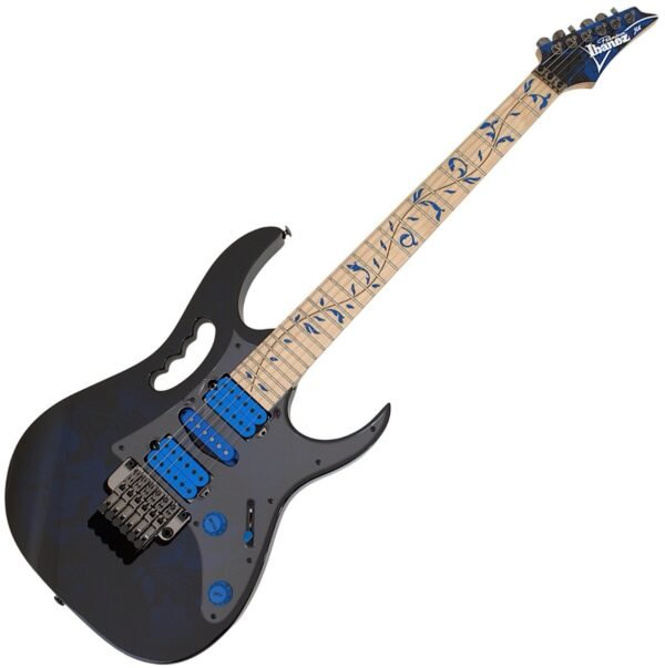 Ibanez Jem77p Guitarra Electrica Steve Vai Signature Color Blue Foral