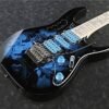 Ibanez Jem77p Guitarra Electrica Steve Vai Signature Color Blue Foral