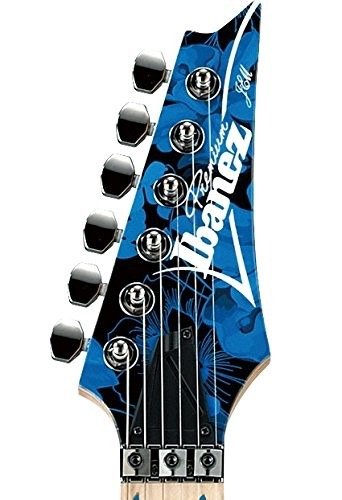 Ibanez Jem77p Guitarra Electrica Steve Vai Signature Color Blue Foral