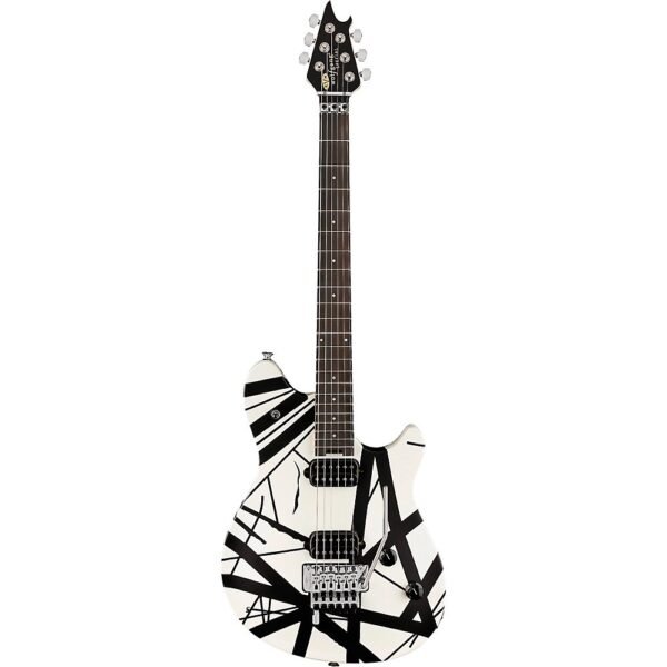 Imagen 10 EVH Wolfgang Special Striped Guitarra Color Blanco Con Rayas Negras